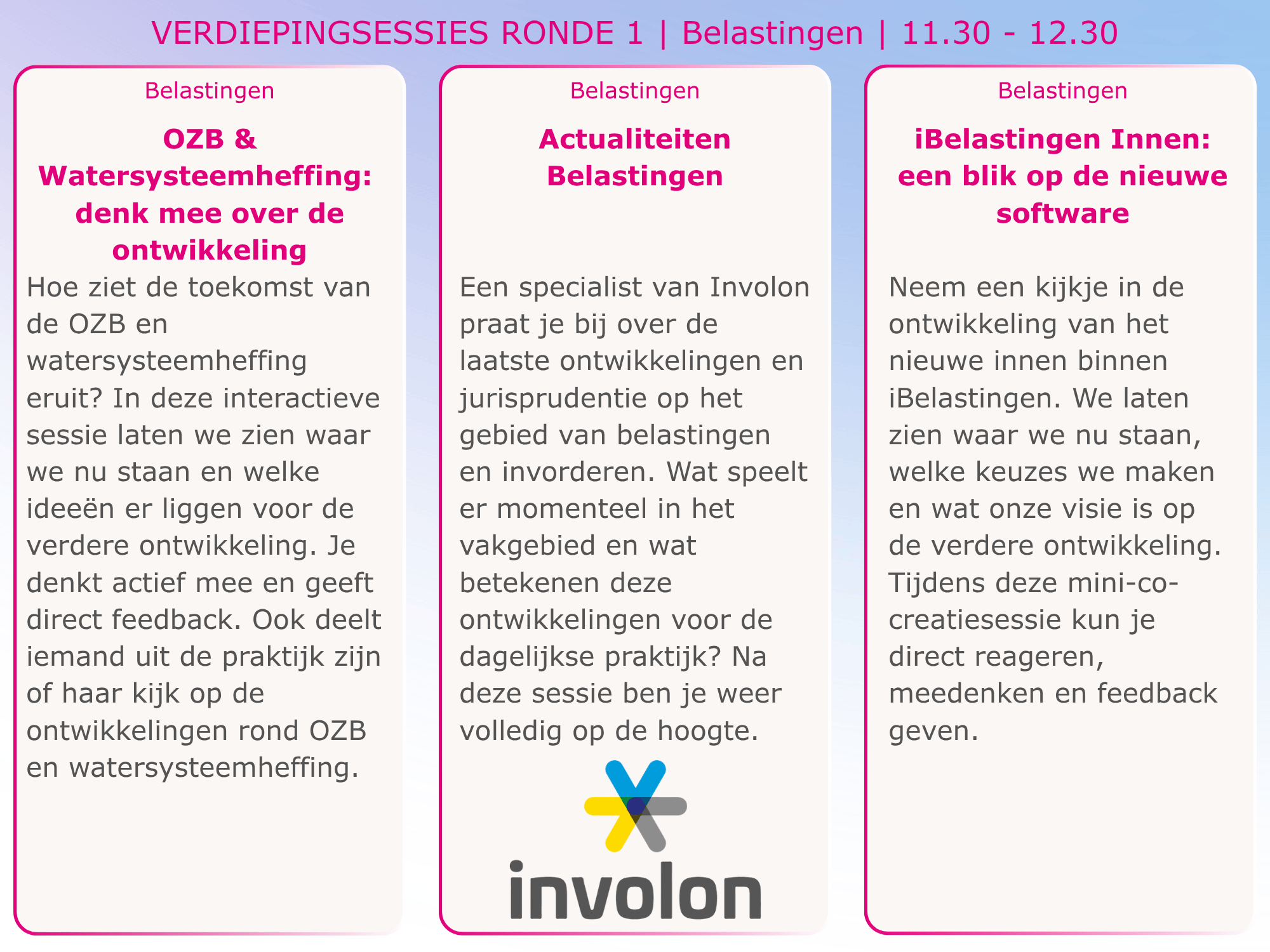Zelf aan de knoppen iObjecten WOZ iObjecten WOZ is volop in ontwikkeling. Tijdens deze sessie krijg je niet alleen te zien waar we staan, maar ga je ook zelf aan de slag met de nieuwste functional (3)